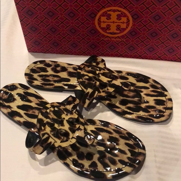 tory burch cheetah sandals